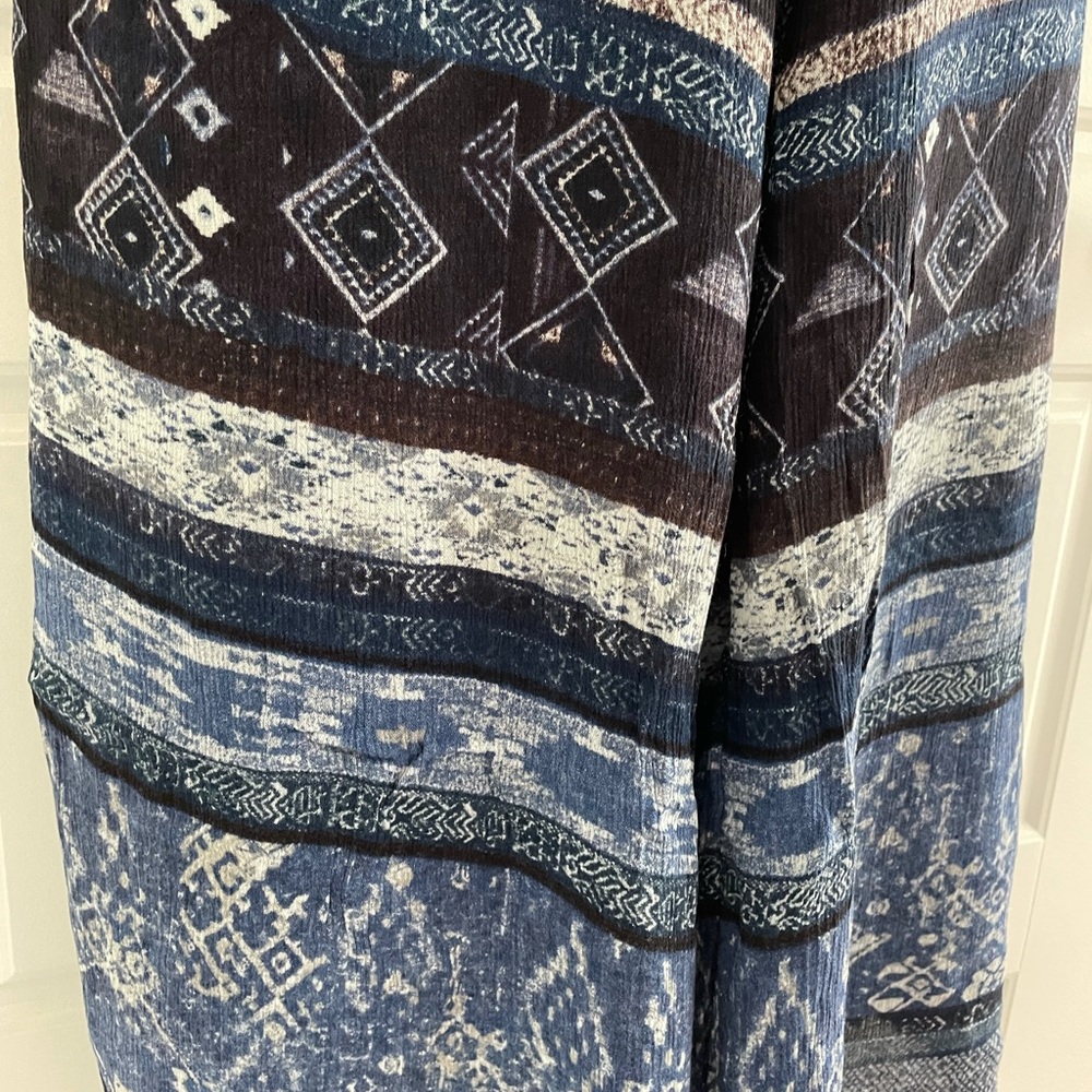 Anthropology Flowy Wide Leg Pants